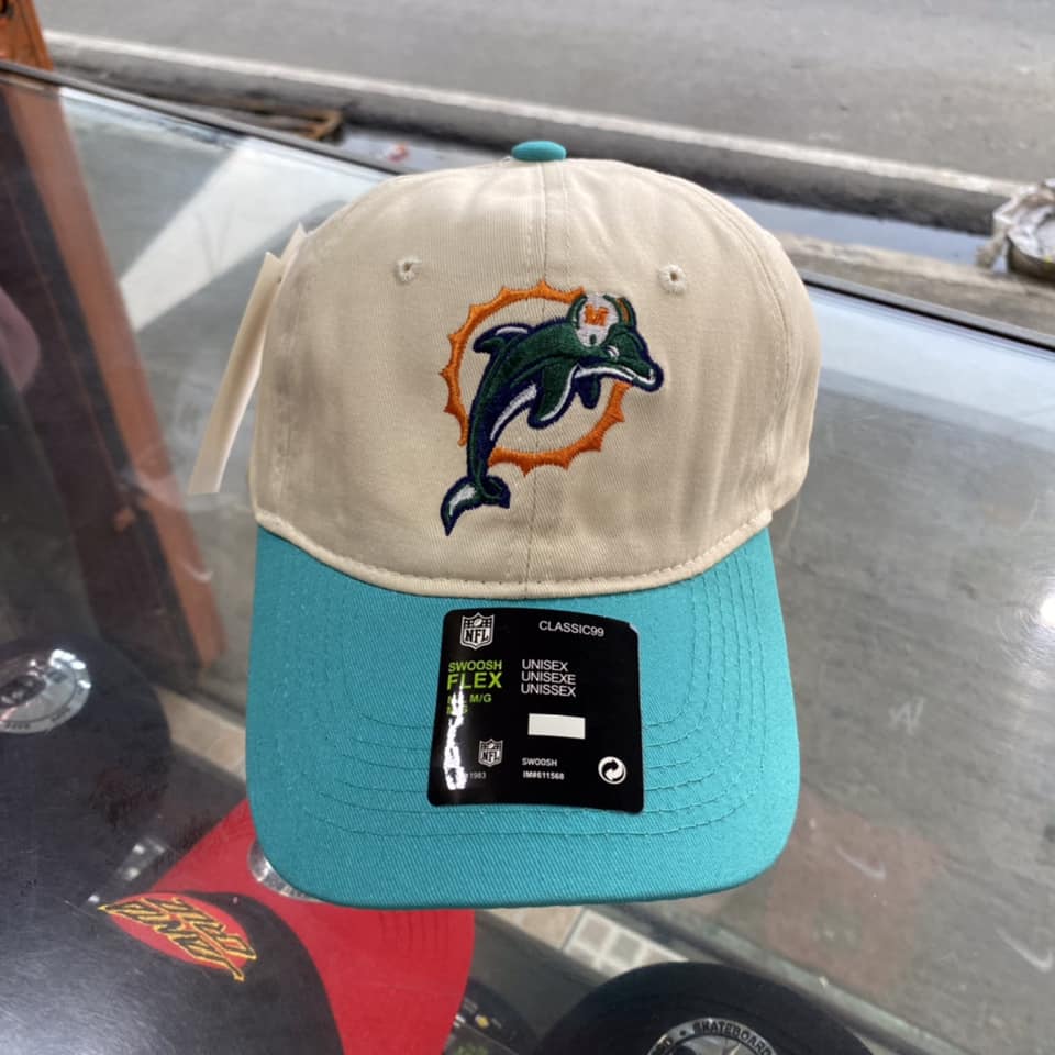 Miami Dolphins Throwback 7 5/8 Fitted Cap by Reebok